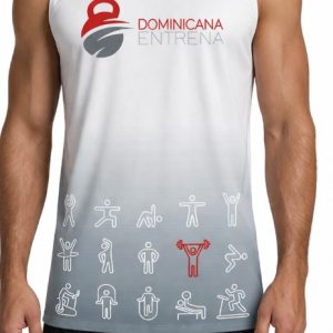 t shirt dominicana entrena sin mangas